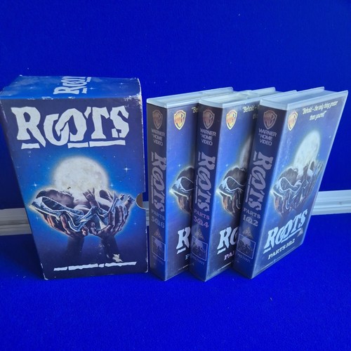 Roots vhs video tapes - roots,